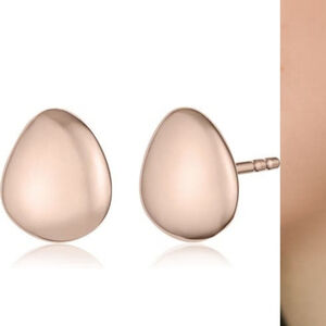 New Monica Vinader Rose Gold Stud Earrings
